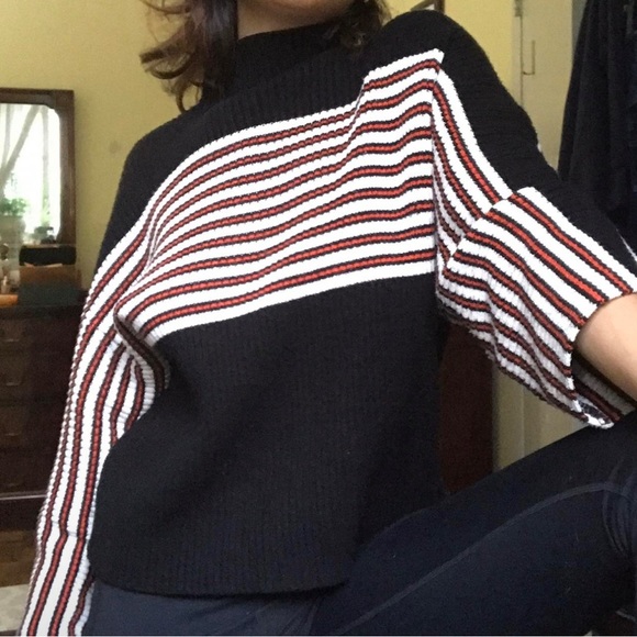 Urban Outfitters Sweaters - Urban Outfitters Striped Mock Neck Sweater